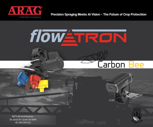 Smarter Spot Spraying Starts Here: METLAN’s Take on the ARAG FlowTRON and Carbon BEE Integration